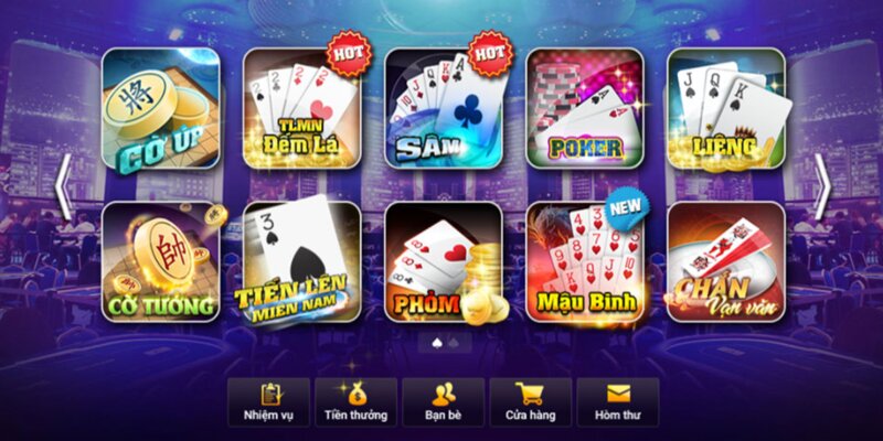 Những nhà phát hành game bài đổi thưởng